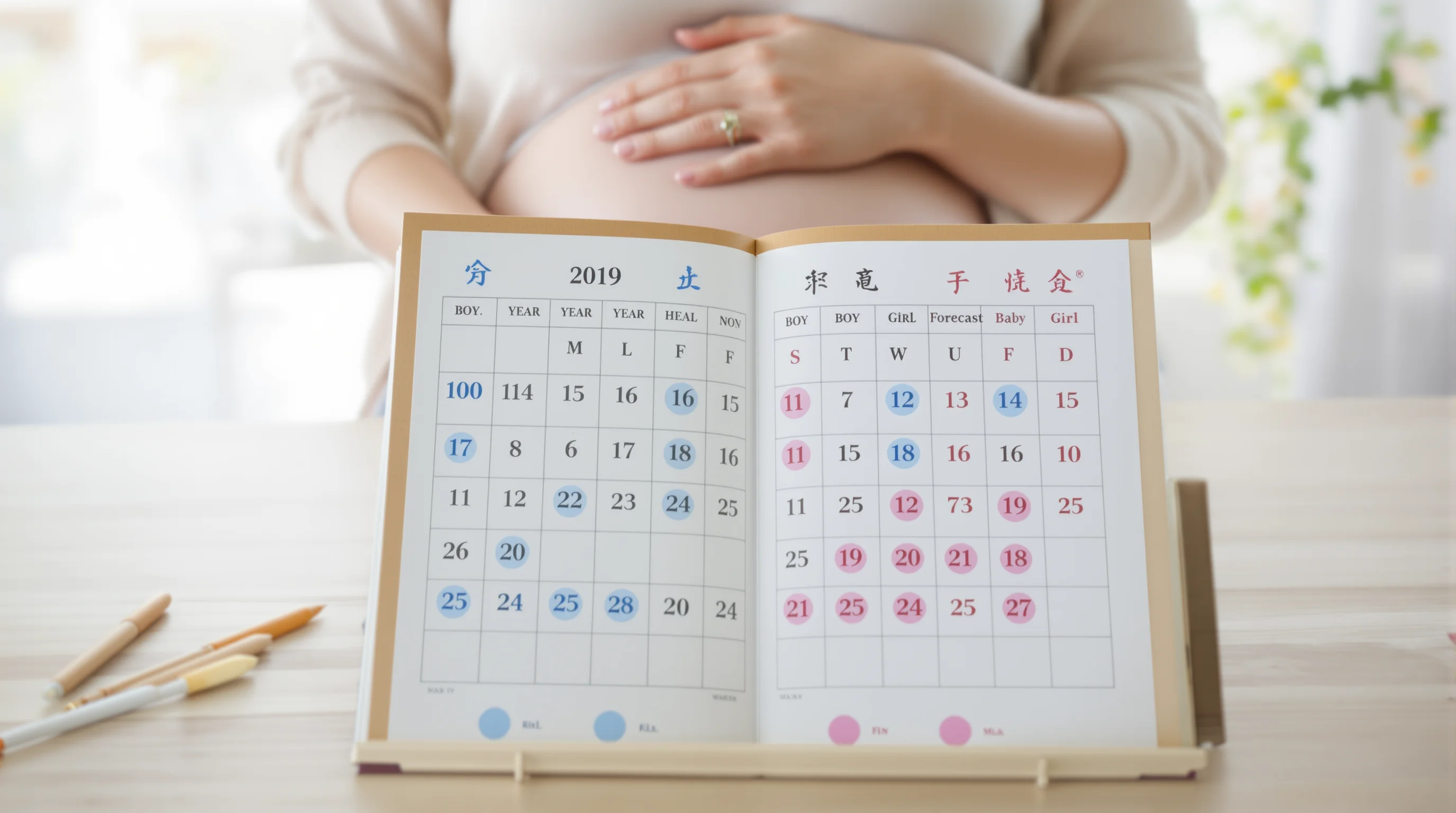 Calendario chino embarazo 202el método tradicional para predecir el sexo del bebé