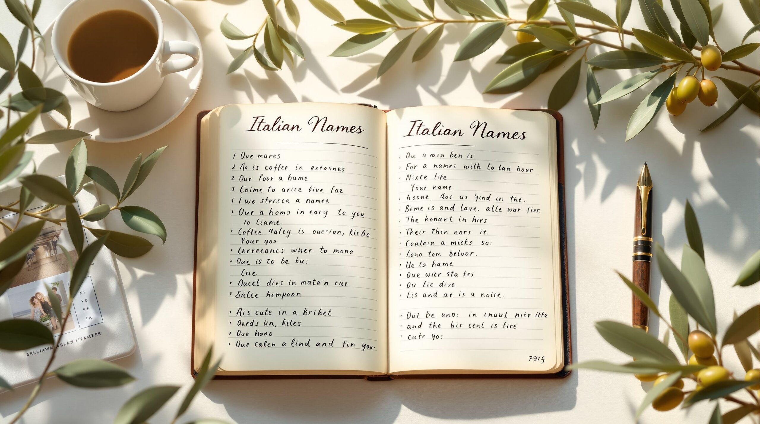 Nombres italianos: los 50 más bellos y su significado especial