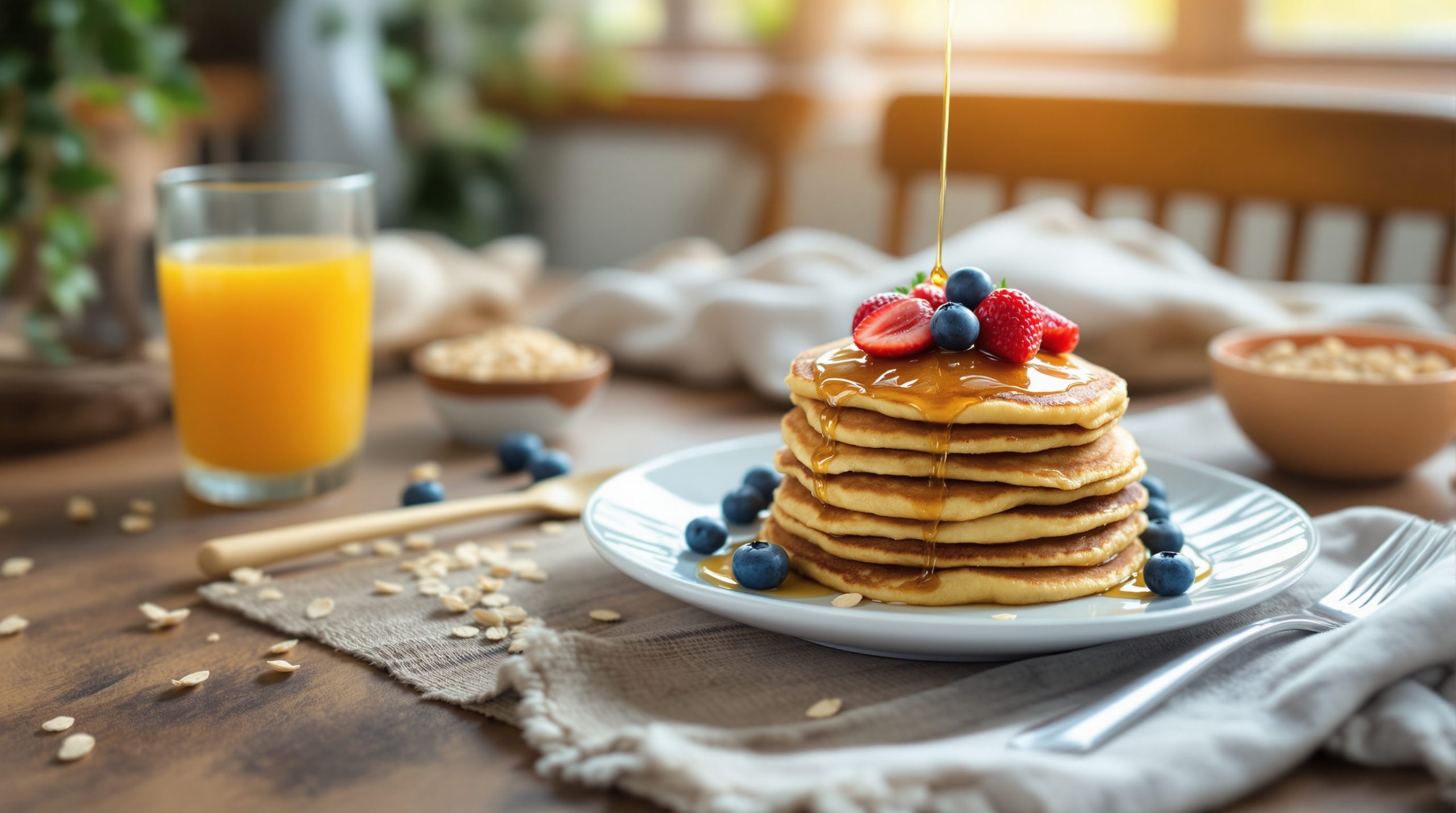 Tortitas de avena: el método para lograr desayunos saludables y rápidos