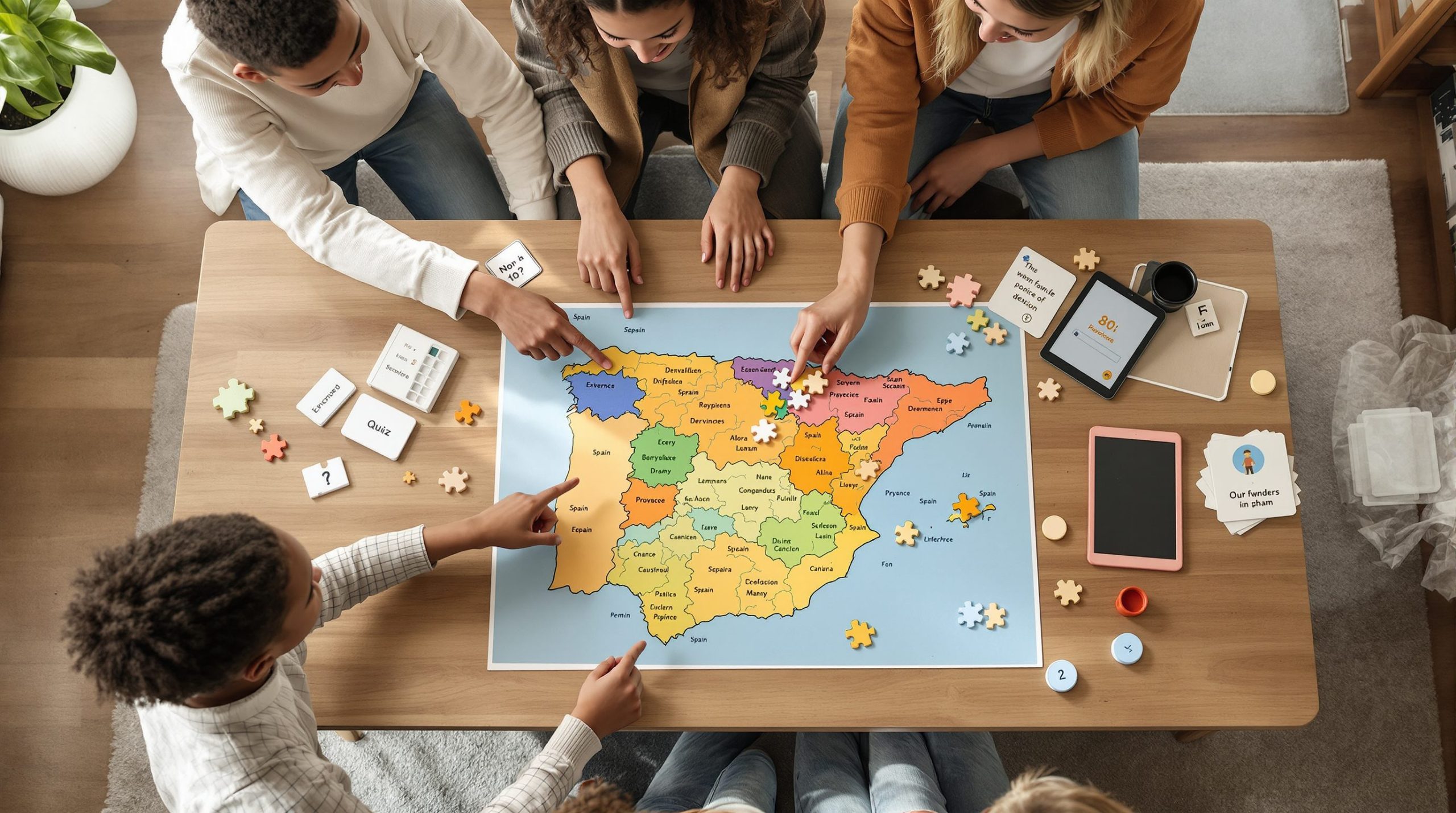 Provincias de España: los 7 juegos más divertidos para aprender en familia