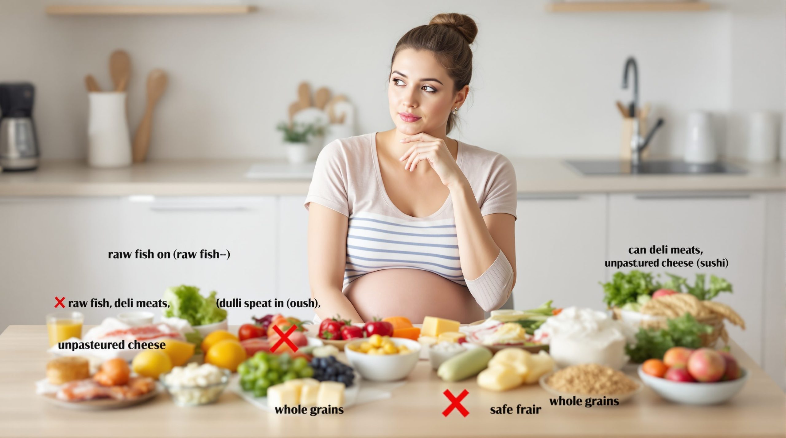 Que no puede comer una embarazada: la lista de alimentos a evitar según expertos