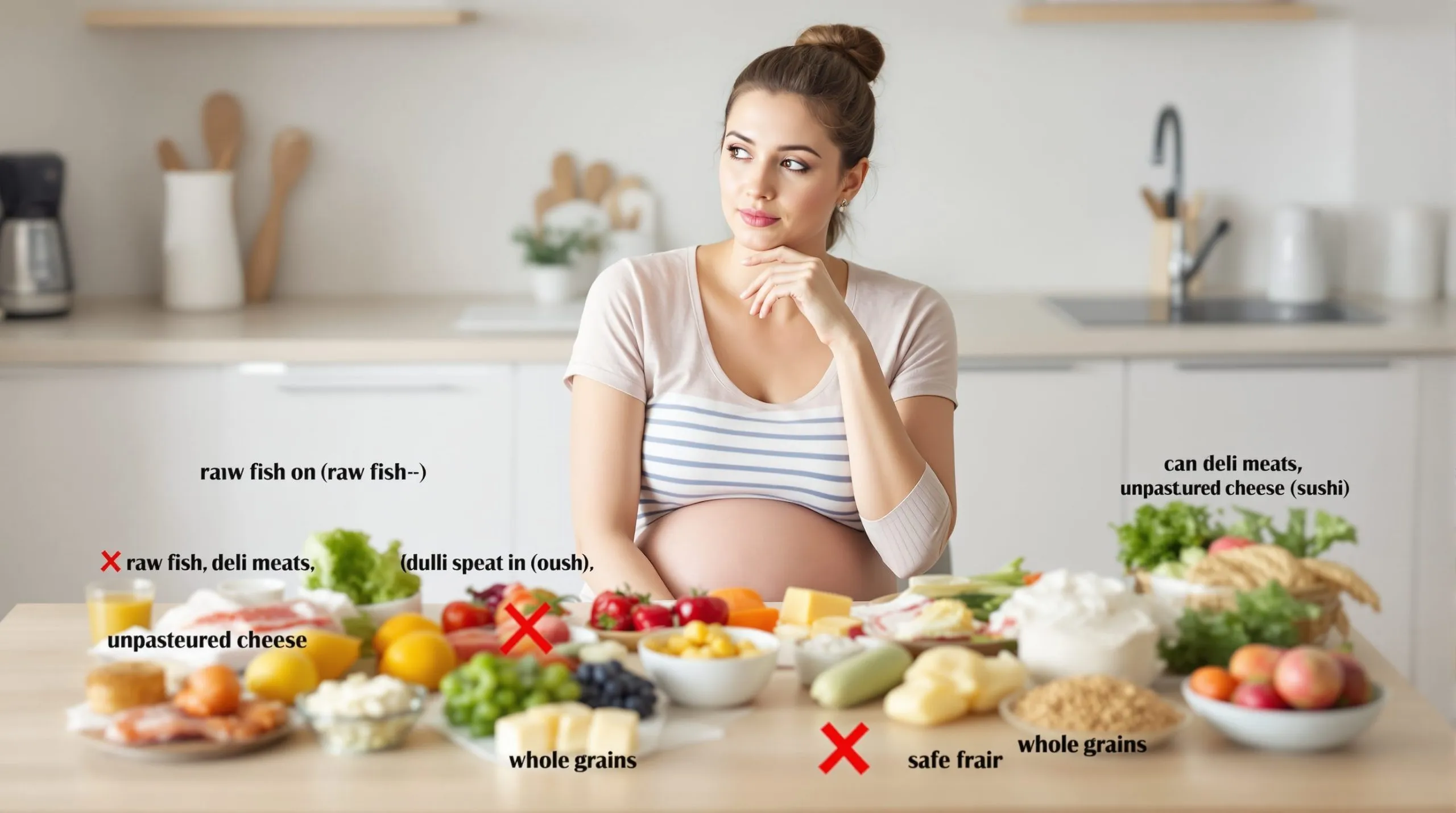 Que no puede comer una embarazada: la lista de alimentos a evitar según expertos