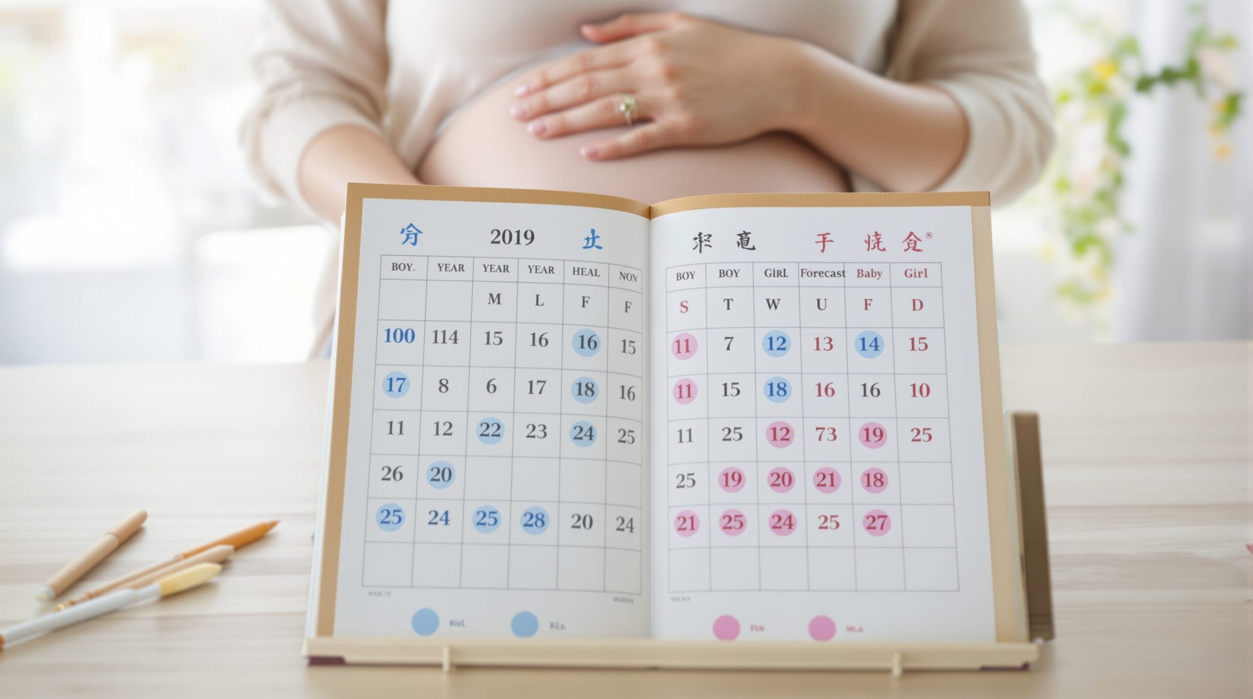 Calendario chino embarazo 202el método tradicional para predecir el sexo del bebé