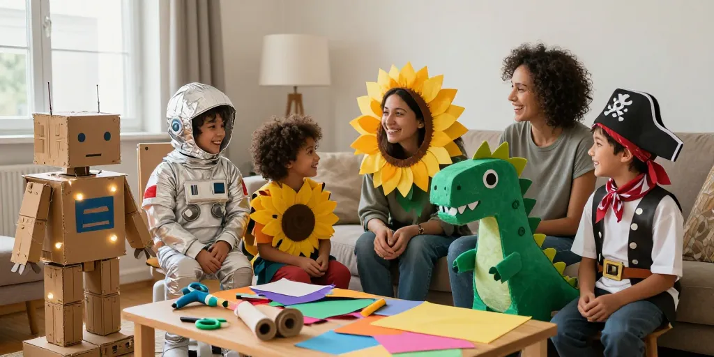 Disfraces originales caseros: 12 ideas fáciles para destacar en familia